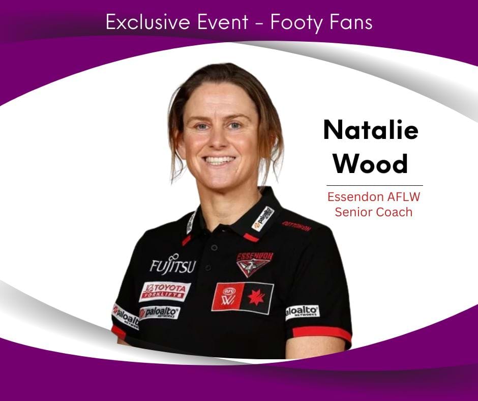 Essendon Football Club AFLW Coach Natalie Wood