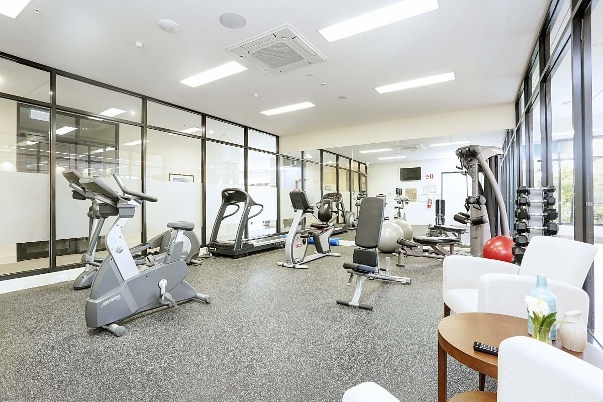 Retirement Living Facilities Gym