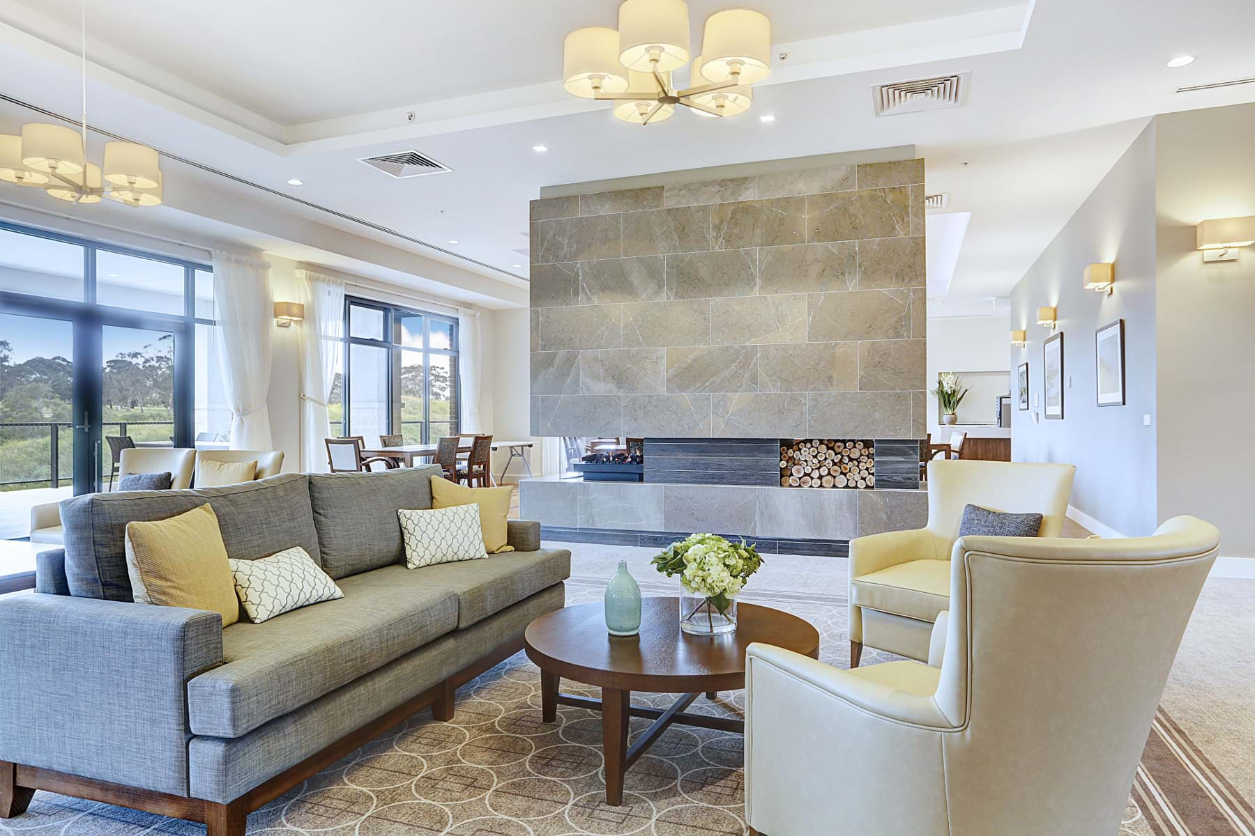 Retirement Living Facilities lounge